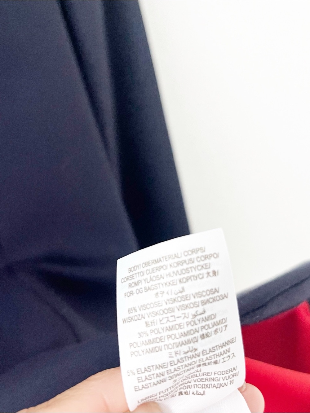 Boden Navy Blue Business Casual Career Office Chic Tailored Blazer Jacket - Picture 7 of 9